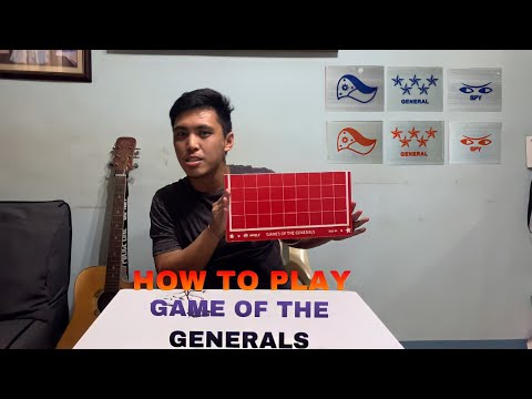 HOW TO PLAY: Game of the Generals(TAGALOG VERSION)