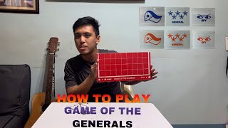 HOW TO PLAY: Game of the Generals(TAGALOG VERSION) screenshot 4