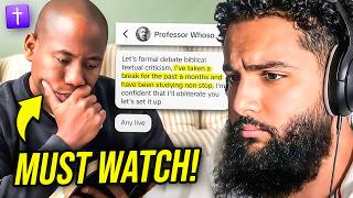 He Studied 6 Months To Be Able To Debate Me Then This Happened