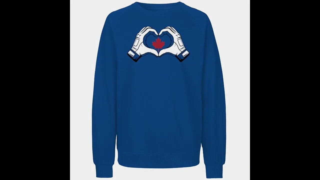 Springer gifted Vladdy heart celebration and a Maple Leaf Shirt