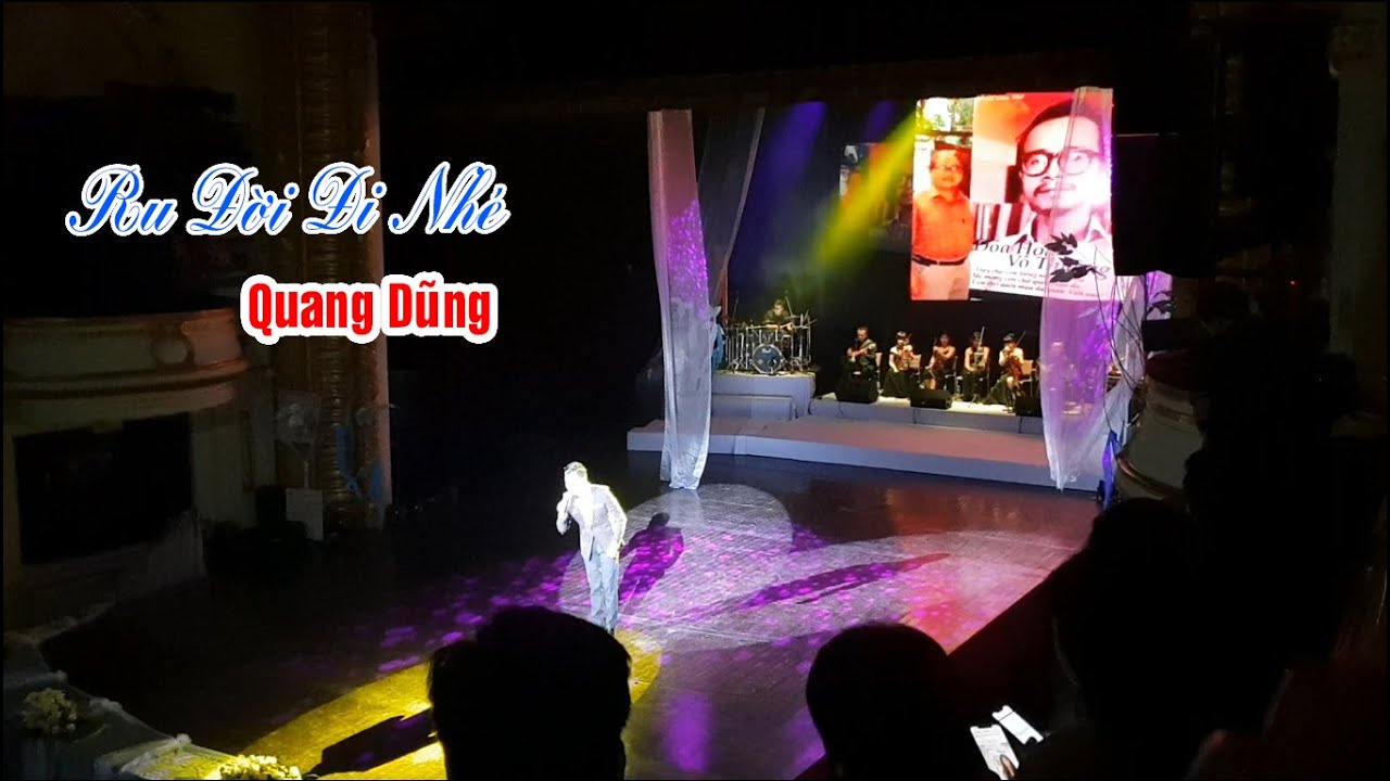 RU ĐỜI ĐI NHÉ - QUANG DŨNG - TRỊNH CÔNG SƠN - youtube