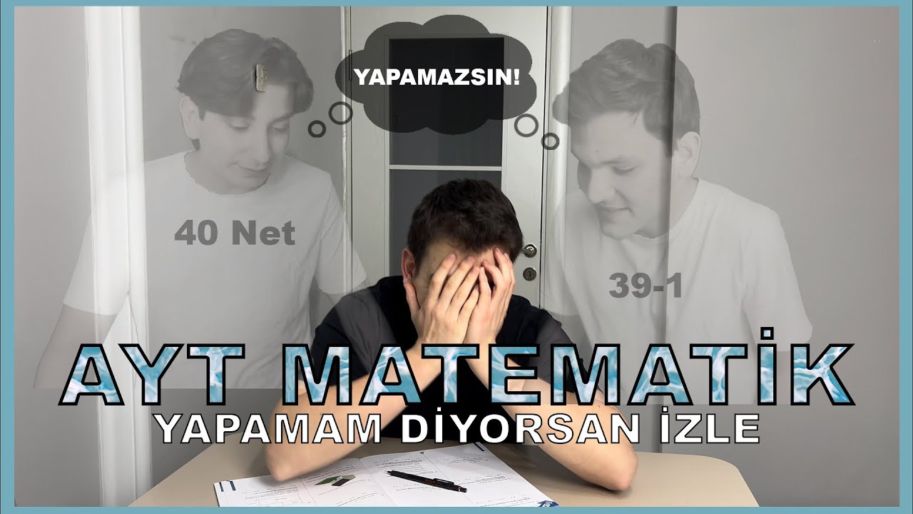 BU VİDEODAN SONRA AYT MATEMATİK CEPTE! | w/Kısa Film