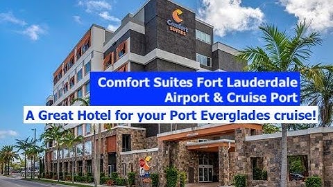 Fort lauderdale hotels with airport and cruise port shuttles