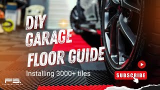 How to Install 3000 FlexSpec Tiles in 1 Day | DIY Garage Flooring Step-by-Step