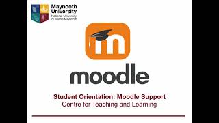 1. MU Student Orientation: What Is Moodle?