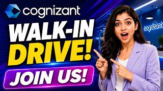 Cognizant Process Executive Hiring 2026🚀| International Voice Support | Walk-In Drive | Freshers