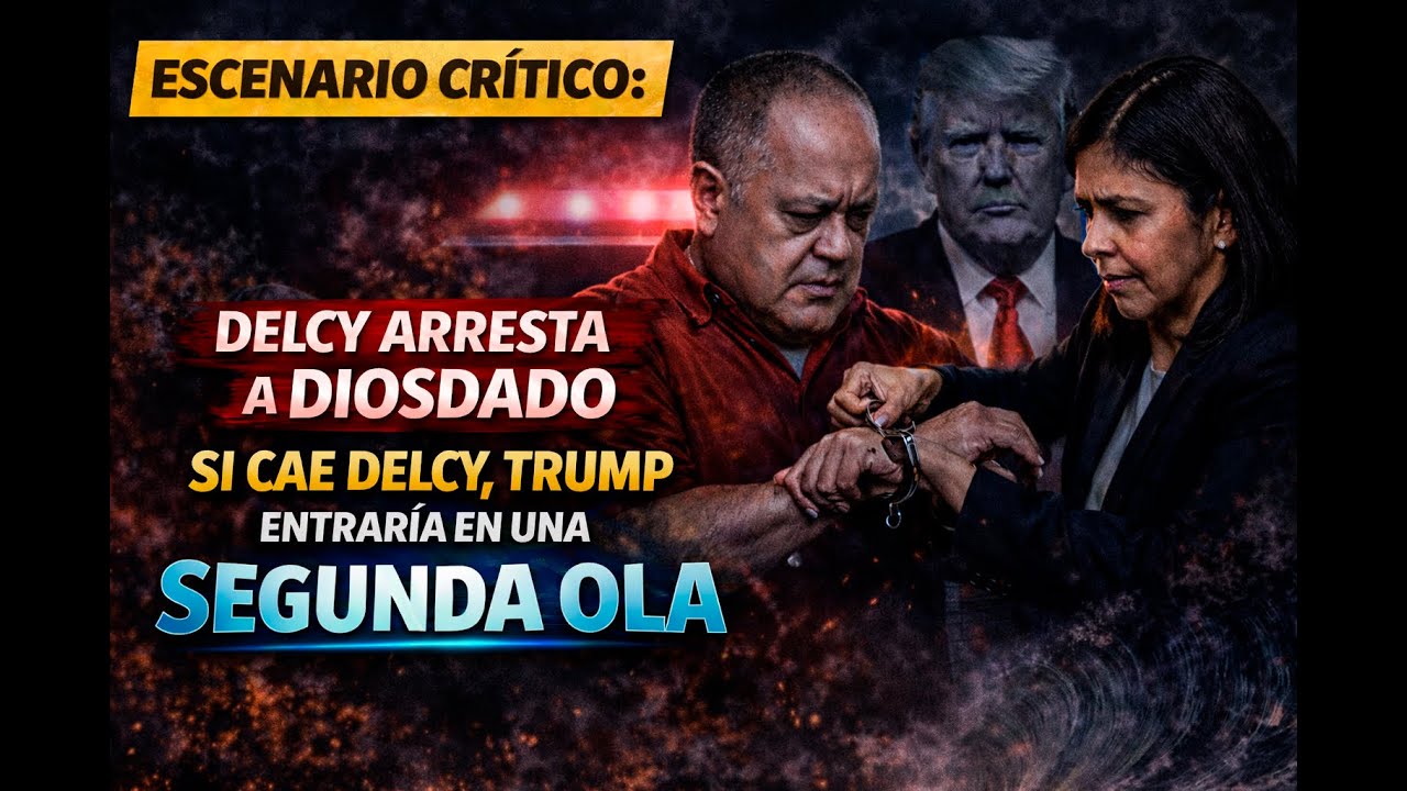 Escenario crítico: Diosdado en plan de derrocar — si cae Delcy, Trump entraría en una segunda ola 📱