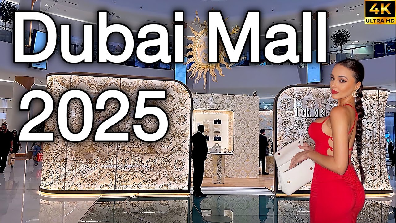 Dubai Mall 🇦🇪 World’s Largest Luxury Shopping Destination! [ 4K ] Walking Tour