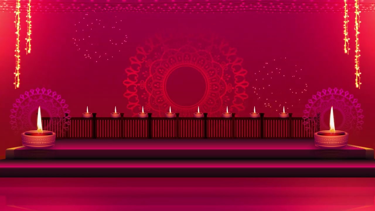 Happy Diwali  Greeting Video  Diwali Wishes  Deepavali  Diwali Background