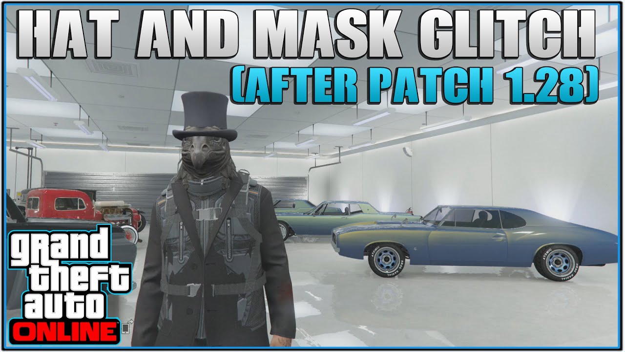 GTA 5 Online HAT AND MASK GLITCH! *After Patch 1.28* (Funny Moments