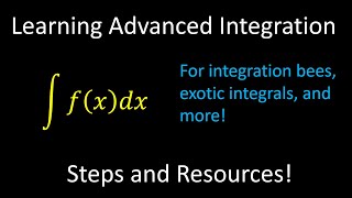 Steps and Resources for Learning Integration