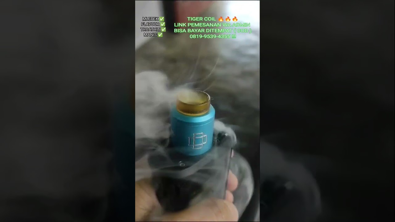 TIGER COIL | Mletek ✅ | Flavour ✅ | TroatHit ✅ 