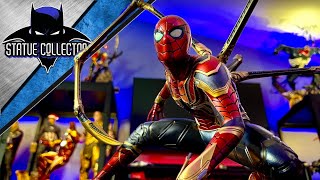 QUEEN STUDIOS IRON SPIDER SHOWCASE 1/4 STATUE REVIEW | AVENGERS INFINITY WAR