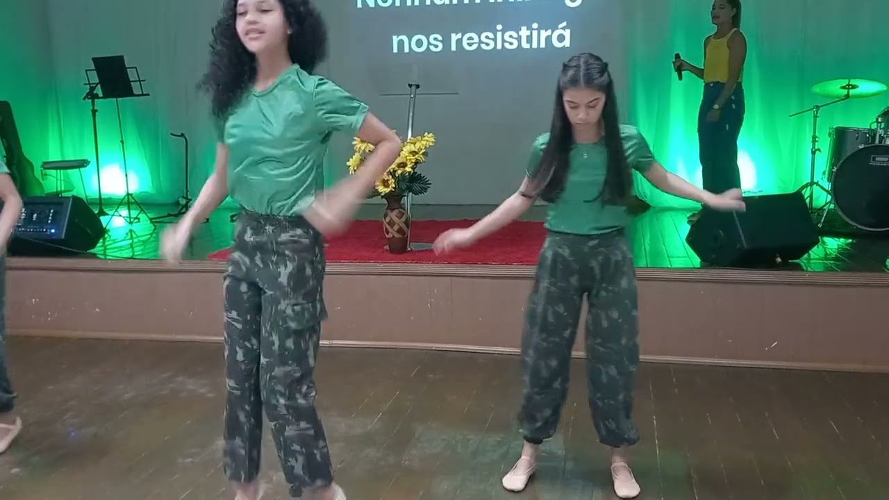 o nosso general é cristo coreografia. igreja nova geração culto jovem.
