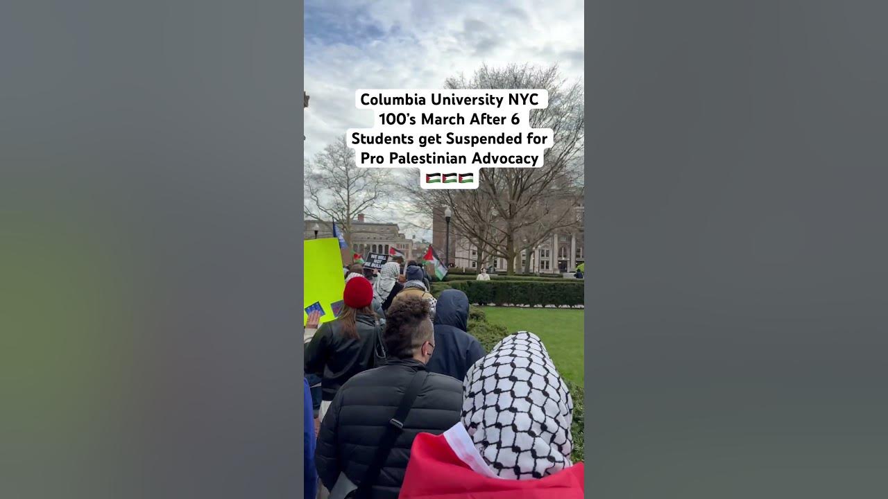 🇵🇸 Columbia University Anti-war Protest - YouTube