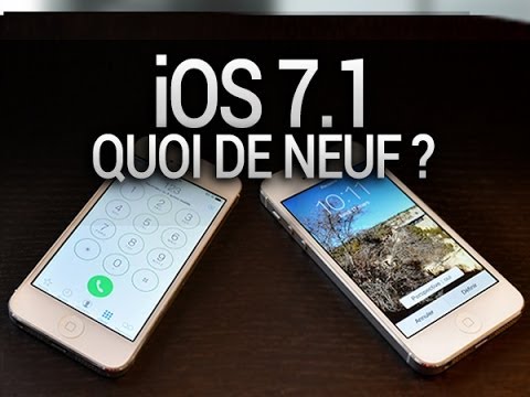 Vidéo: Quoi De Neuf Dans IOS 7.1