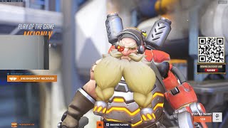 POTG! TORBJORN BUFF! DAFRAN INSANE TORBJORN OVERWATCH 2 RANKED GAMEPLAY SEASON 9