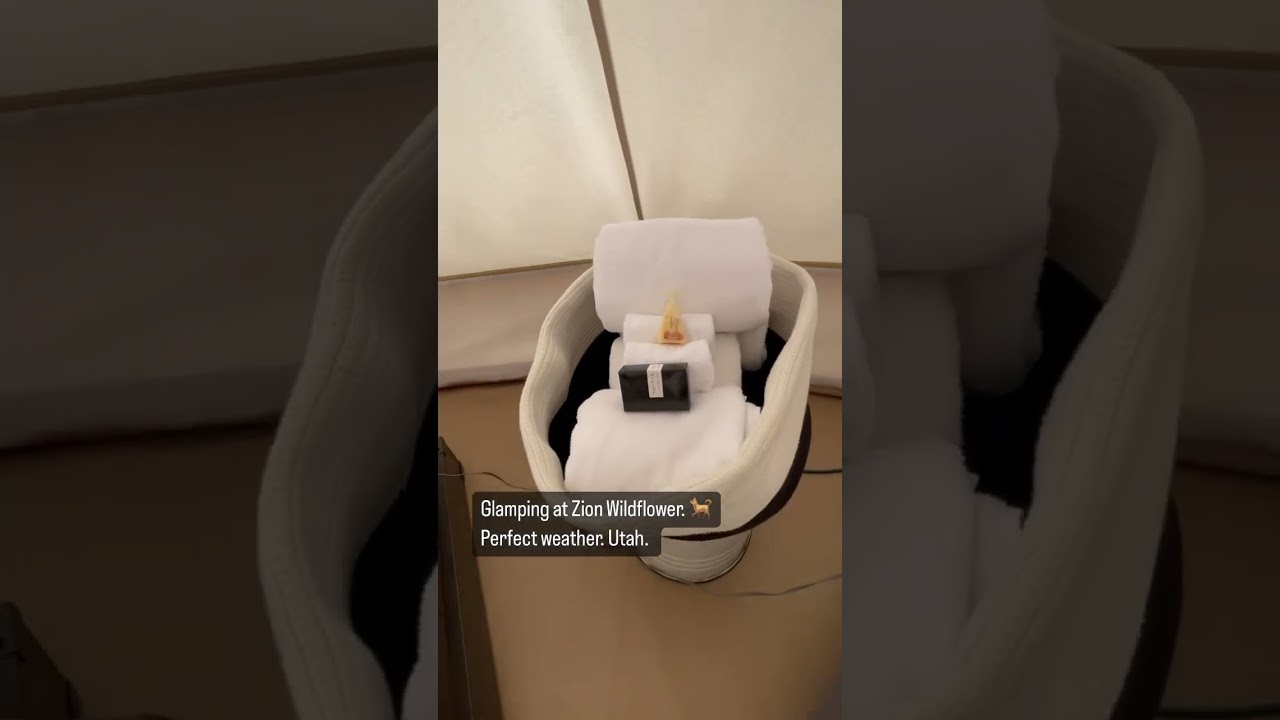 Zion Wildflower Resort in Utah is a luxury camping experience, 15 mins from Zion National Park.