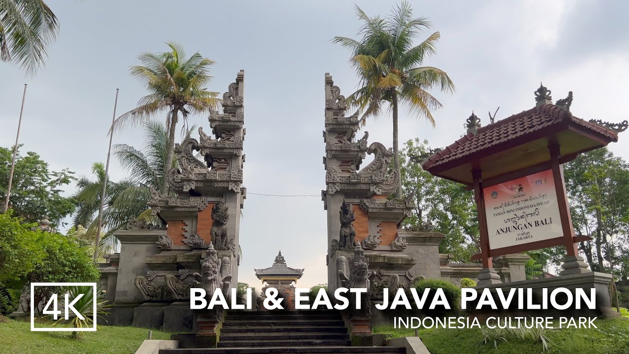 ANJUNGAN BALI & JAWA TIMUR DILIPUTI KABUT CAHAYA PUTIH ▪︎ TMII GOOD VIBES ▪︎ CULTURE PARK INDONESIA