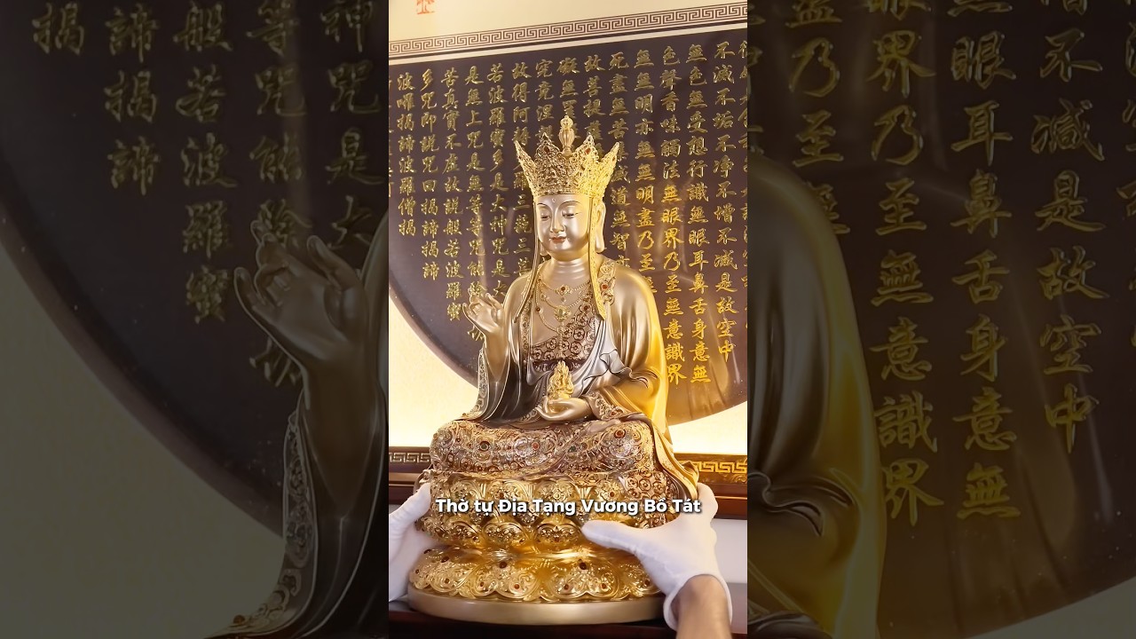 10 lợi ích khi thành tâm thờ Địa Tạng Vương Bồ Tát #tuongphat #diatangvuongbotat #chepkinh