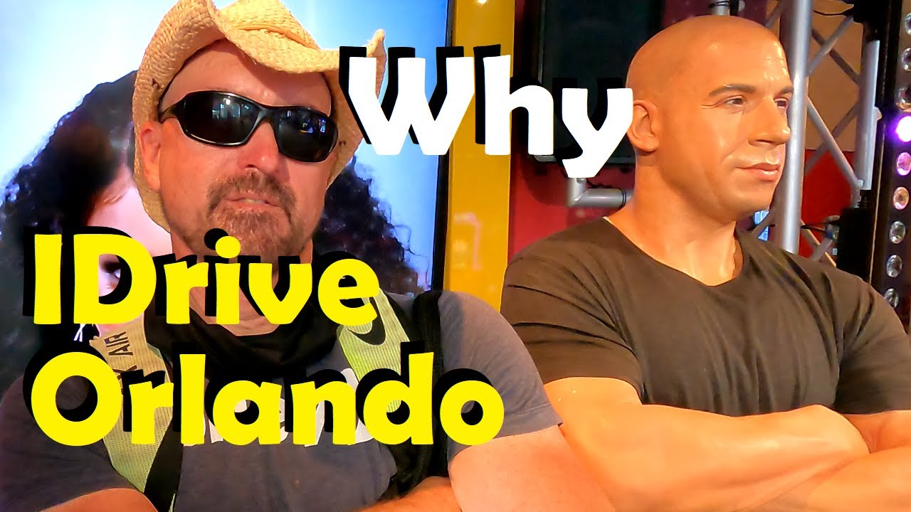 Why I drive Orlando Florida or International Drive. Icon Park entertainment, restaurants, shopping.