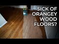 Give your floors the BARE TIMBER effect (easy to do)