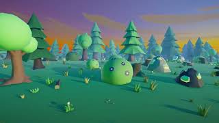 Stylized Harvestable Nature: Forest Assets & Prefab Painter v1.3