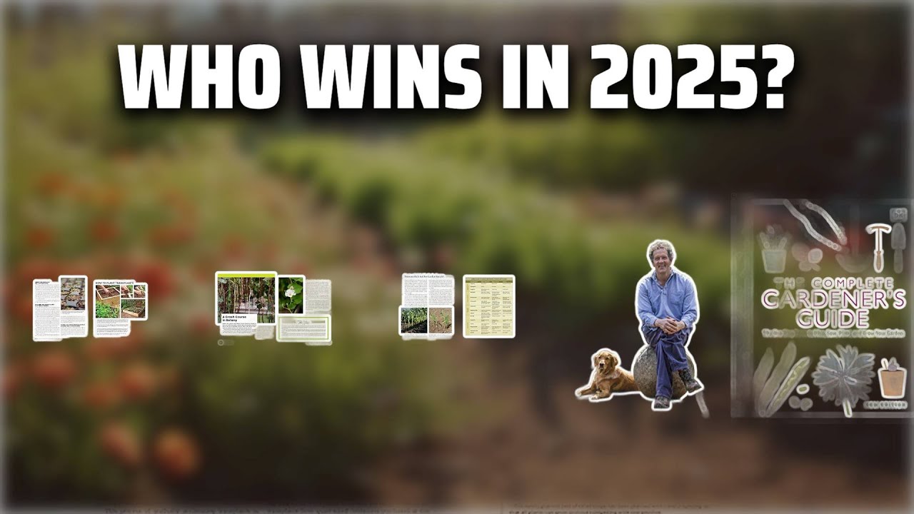 The Top 5 Best Gardening Books in 2025 - Must Watch Before Buying!