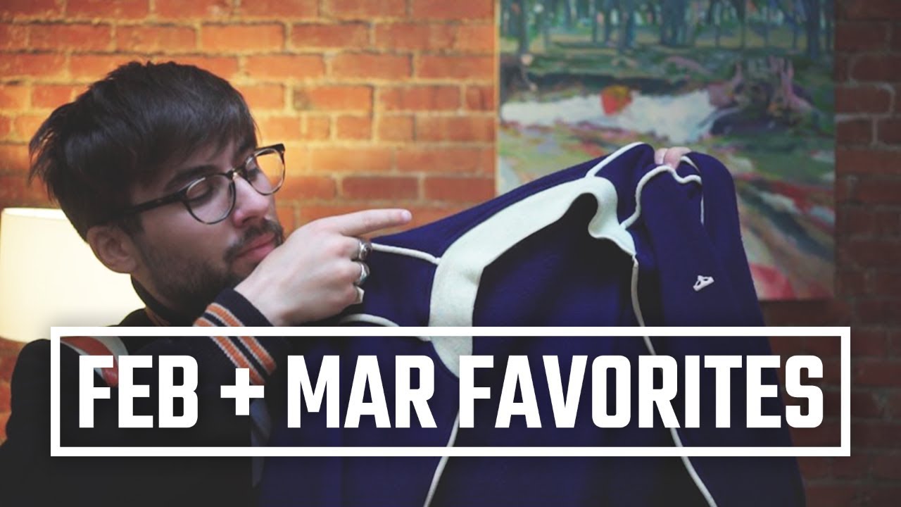 February + March Favorites! | Thrift and Vintage Try-on Haul | Mens Fashion Pickups