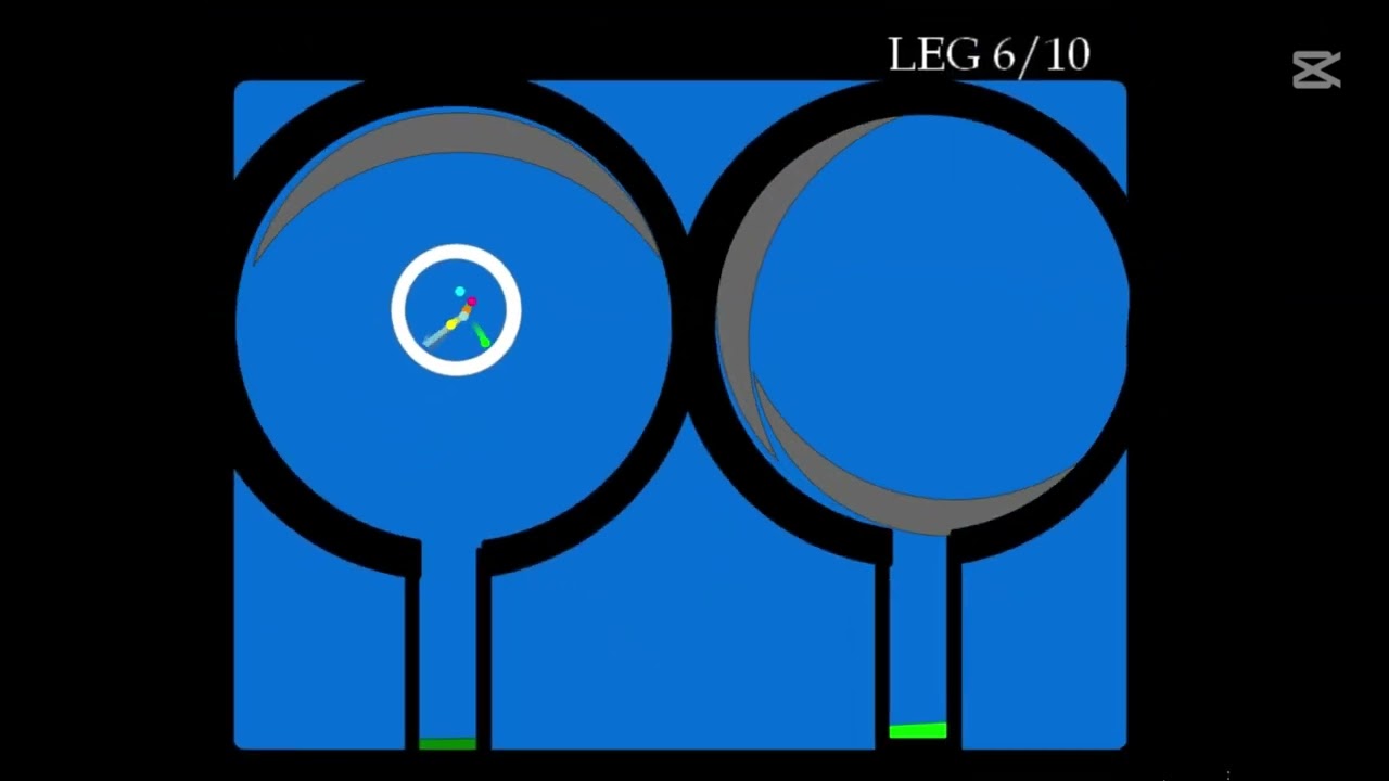 Classic Marble Race (by Algodoo) Leg 10