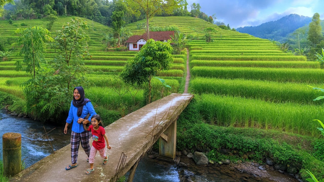 Kedamaian Termahal Hidup Di Desa‼️Viral Kampung Terindah Di Garut  Jawa Barat