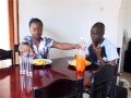 Kansiime Anne says the food prayer!!