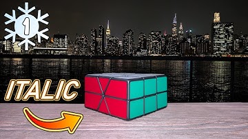 How does the ITALIC 3x3x2 work? | Puzzle Advent Calendar