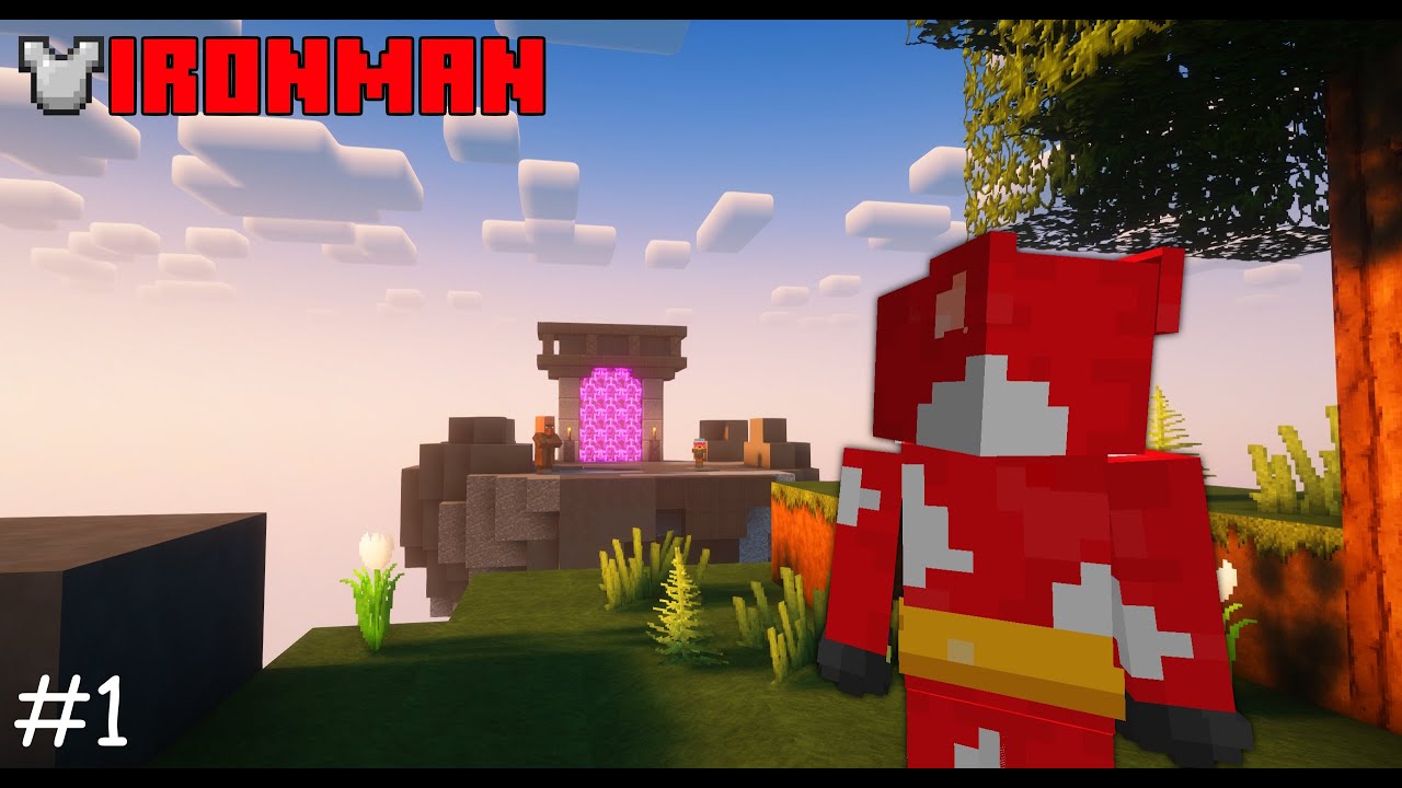 THE LONG GRIND BEGINS | Hypixel Skyblock Ironman #1 - YouTube