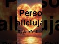 My Personal Hallelujah #music #youtubeshorts #shorts #religion #god