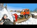 УБИРАЕМ ВЕСЬ СНЕГ В ДЕРЕВНЕ - СУРОВАЯ РОССИЯ FARMING SIMULATOR 19