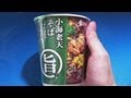 夜食動画　まる旨　小海老天そば　エースコック カップラーメン Instant Cup Ramen Tempura Soba