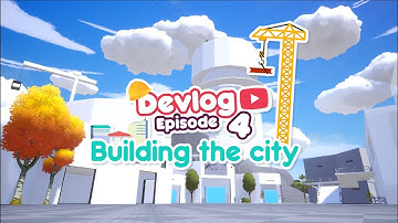 Building our online city plaza for our social multiplayer game! | Devlog 4 | MMO | UE4