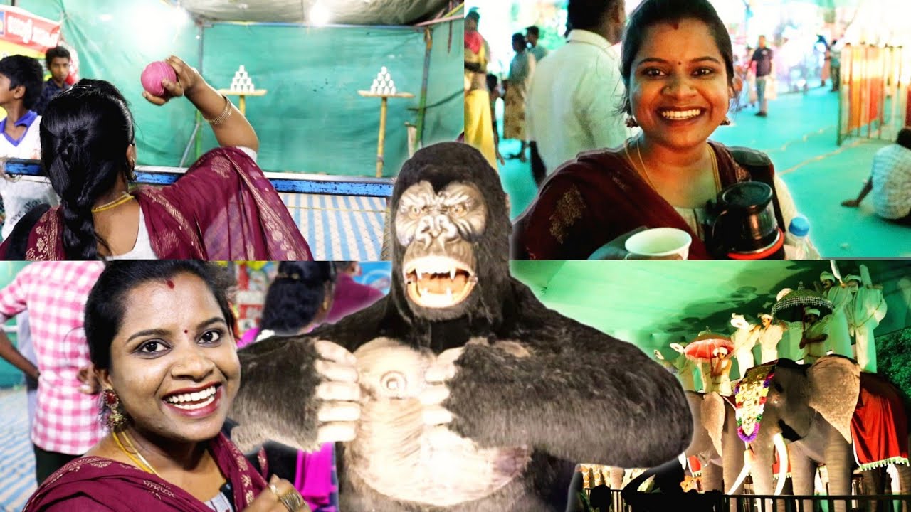 🛕வீரபாண்டி ராட்டின திருவிழா பார்க்க போகலாம் @Jegathees meena Vlog  😁😝