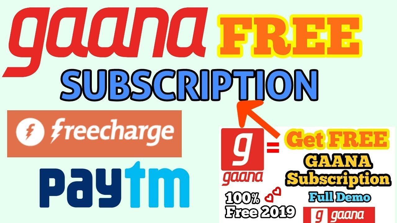 #Get_FREE_SUBSCRIPTION_ON_GAANA_With_paytm