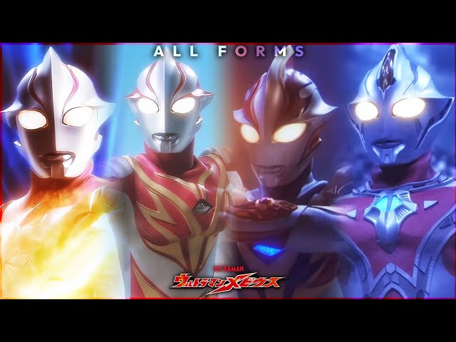 Ultraman Mebius Forms | All Attacks Collection class=