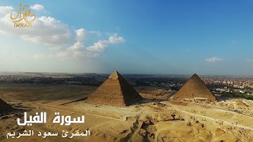 سورة الفيل - المقرئ الشيخ سعود الشريم  - Saoud Al Sharim - Al-Fil