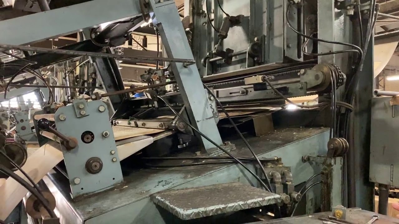 Set Offer of new long Paper Bag making Machine III YouTube