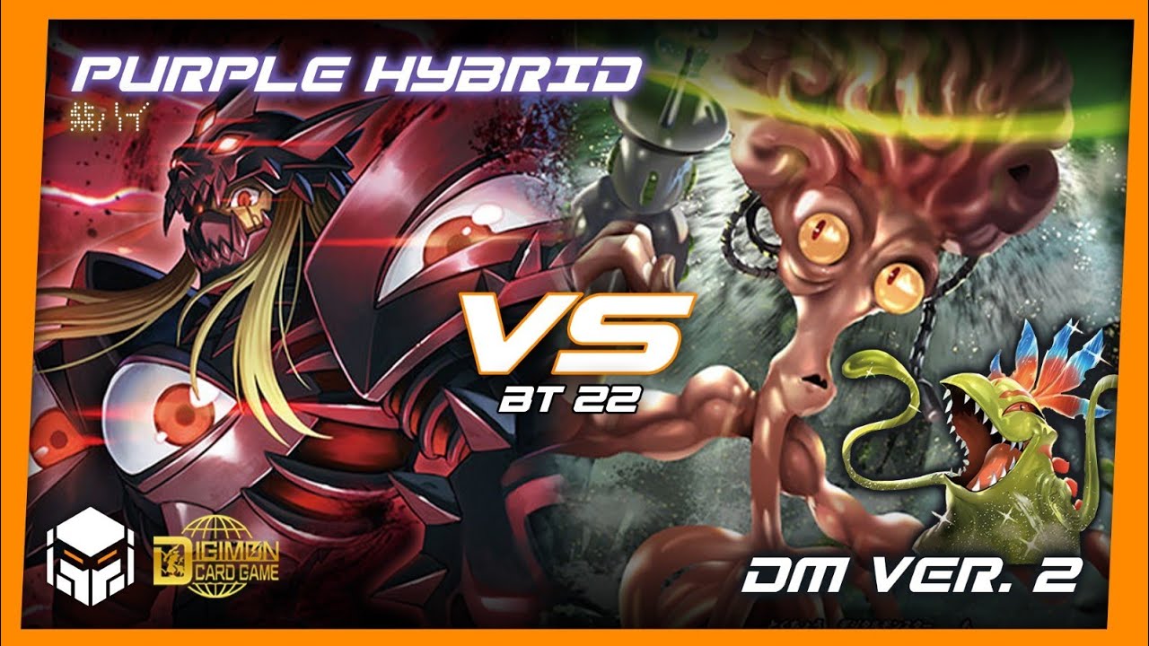 Purple Hybrid vs DM ver.2 [Digimon Card Game & TCG BT22]