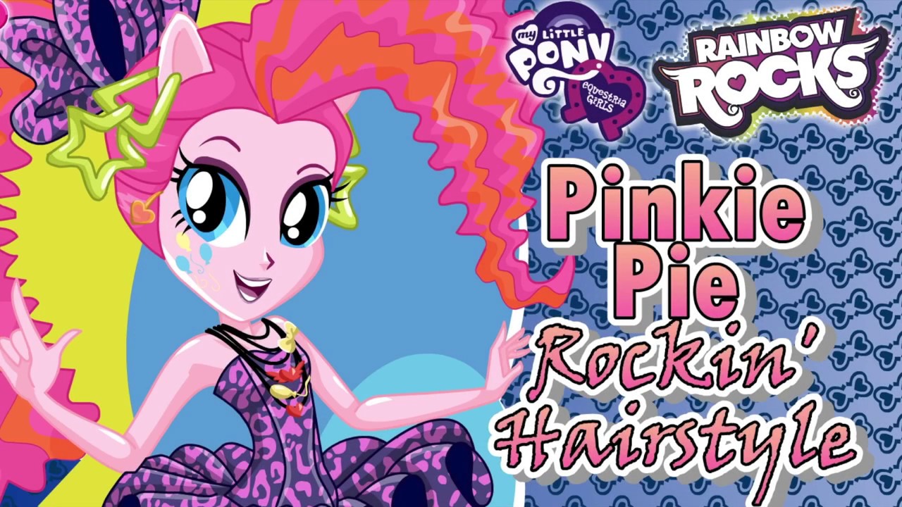 My Little Pony Equestria Girls Pinkie Pie Rocking Hairstyle Dress Up Game  for Girls - YouTube