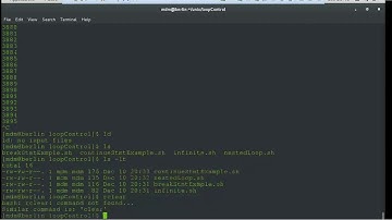 28. Unix Tutorial  - Control Statements in Unix