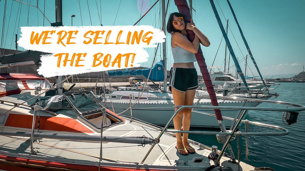 We’re SELLING our sailboat | BOAT TOUR of our 28ft SAILBOAT | Chasing Currents Ep53