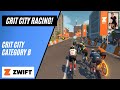 Crit city racing at 185 bpm  category b  bell lap