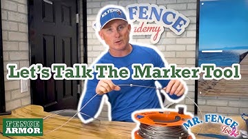 Mr Fence Tools Marker Tool - How Does It Work? | Fence Armor