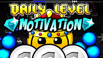 DAILY LEVEL #161 | "MOTIVATION" 3 COINS BY: ACEVICT | GEOMETRY DASH 2.1 | themisteriosoS